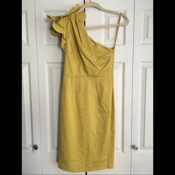 ASOS Ruffle shoulder dress - Picture 3 of 3